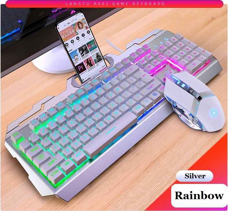 RGB Gaming Keyboard and Mouse Combo V2 for Ultimate Performance