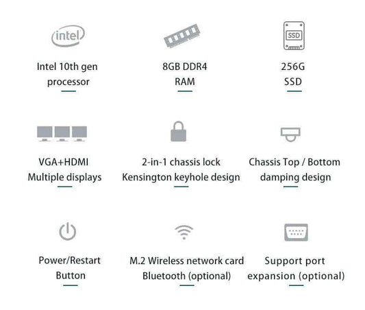 Acer N4270 Business Desktop | Efficient Office PC Computer for Productivity