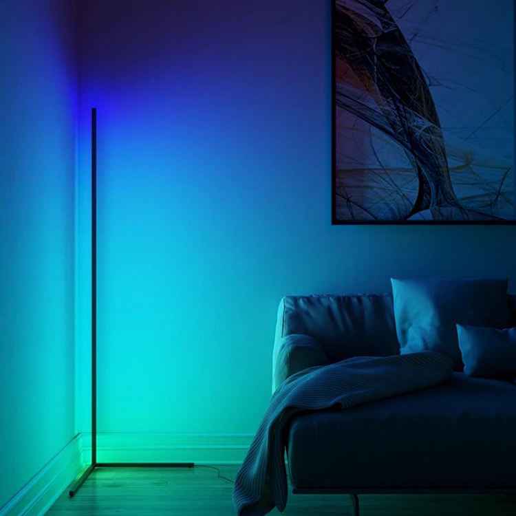 Smart RGB Floor Lamp – Modern LED Tripod Lighting Solution