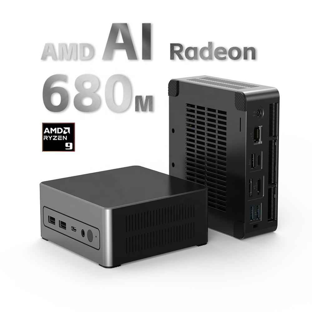 Gaming Mini PC AMD R7 6800HX | Radeon 680M | 16GB DDR5 | 512GB–1TB SSD | Win 11 Pro | Compact Gamer Tower