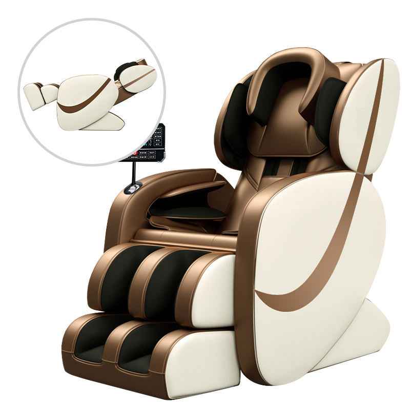 Music Sync Massage Chair with Head Kneading and LCD Display