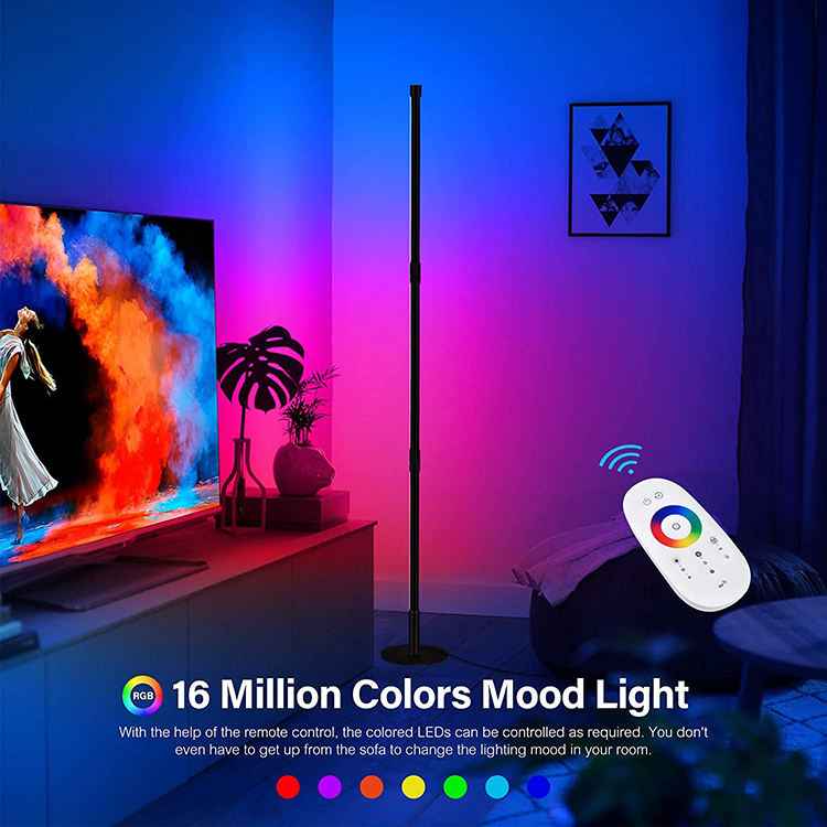 Smart RGB Floor Lamp – Modern LED Tripod Lighting Solution
