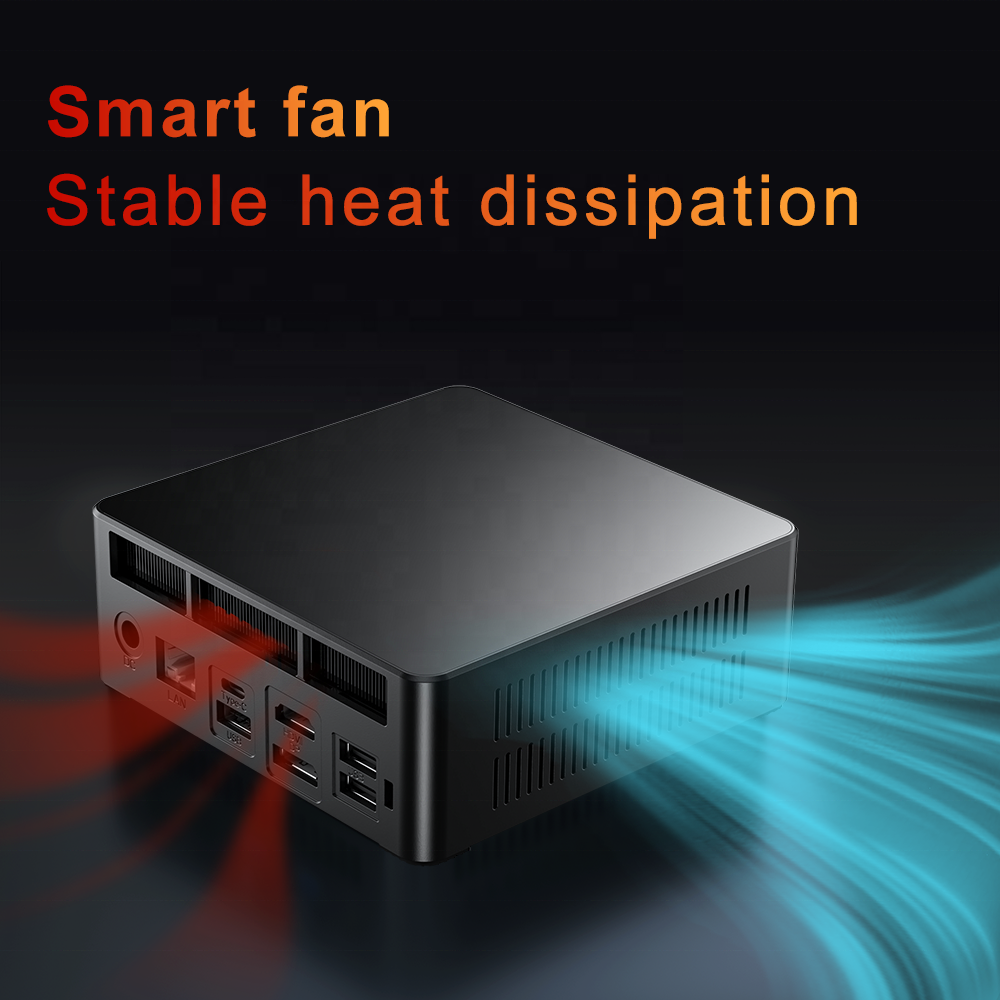 Gaming Mini PC AMD R7 6800HX | Radeon 680M | 16GB DDR5 | 512GB–1TB SSD | Win 11 Pro | Compact Gamer Tower