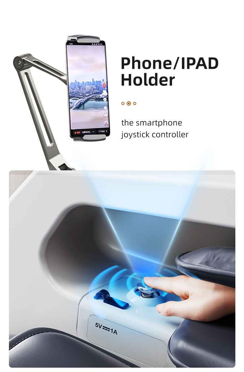 Smart Zero Gravity Massage Chair - Experience Ultimate Relaxation with 4D AI Technology