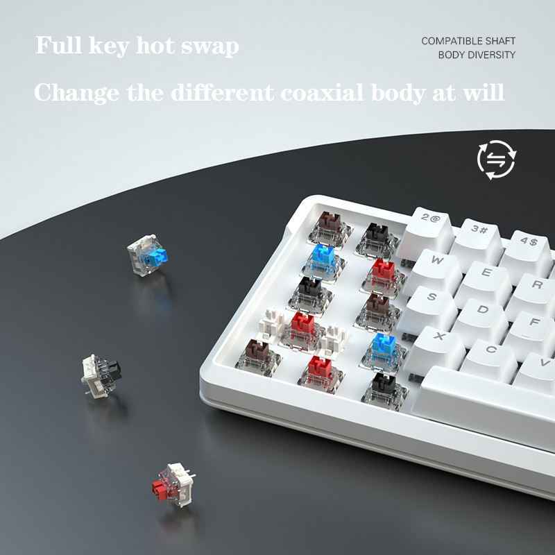 66-Key RGB Mechanical Keyboard | Compact & Custom