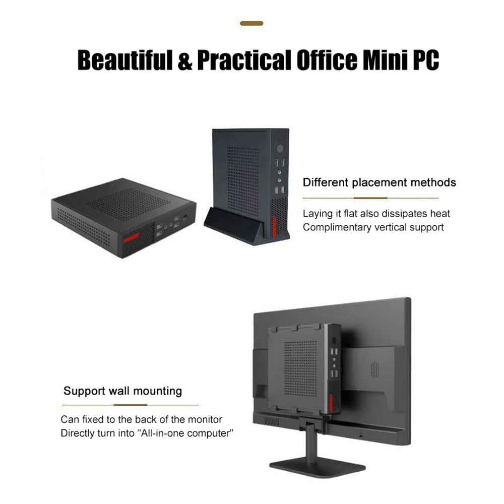 I9 Mini PC with 64GB RAM and 1TB SSD - High Performance Compact Computer Running Windows 11 Pro