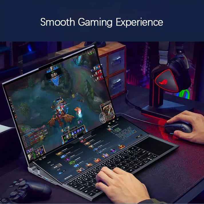 ZenBook Duo i9 Laptop with Dual Touchscreen and 32GB RAM