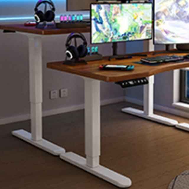 Electric Gaming Desk with Adjustable Height for Ultimate Comfort
