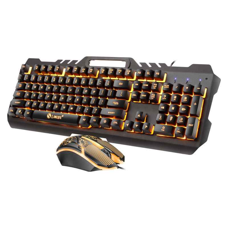 2026 Silence Pro RGB Gaming Combo: Mechanical Feel Keyboard & Mouse