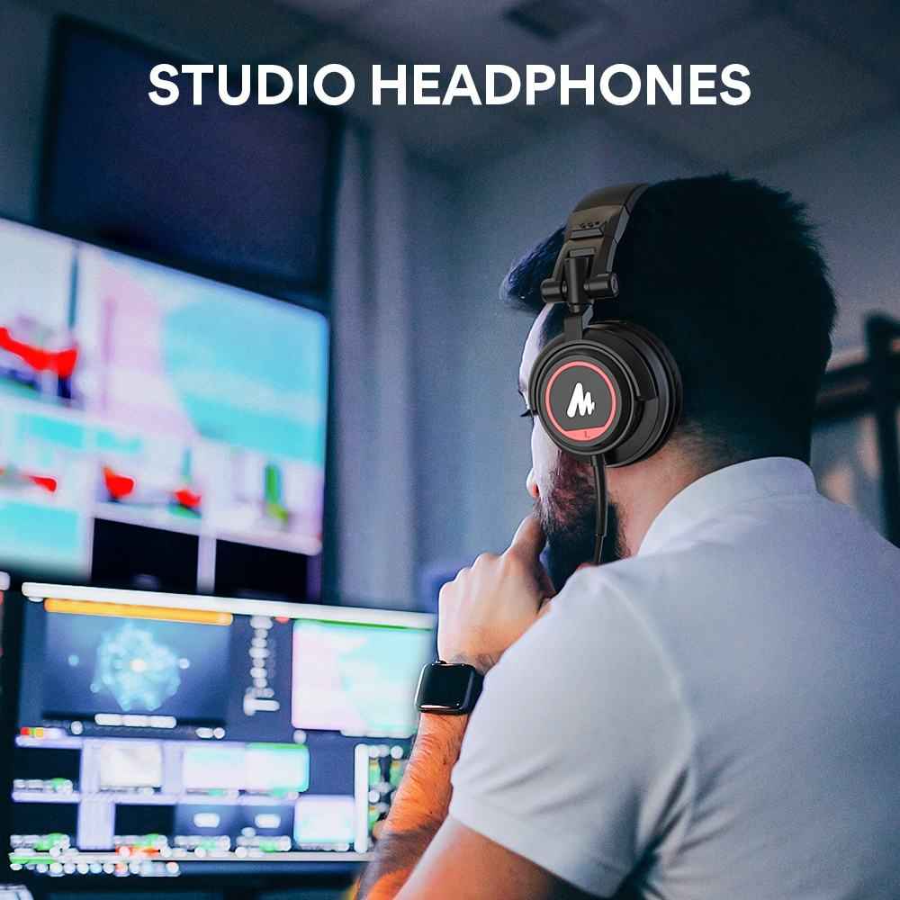 MAONO Studio Headphones for Professional Podcasting & Gaming