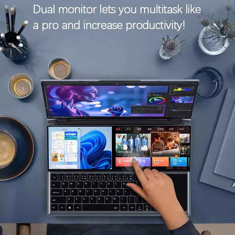 ZenBook Duo i9 Laptop with Dual Touchscreen and 32GB RAM