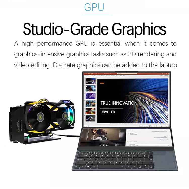 ZenBook Duo i9 Laptop with Dual Touchscreen and 32GB RAM