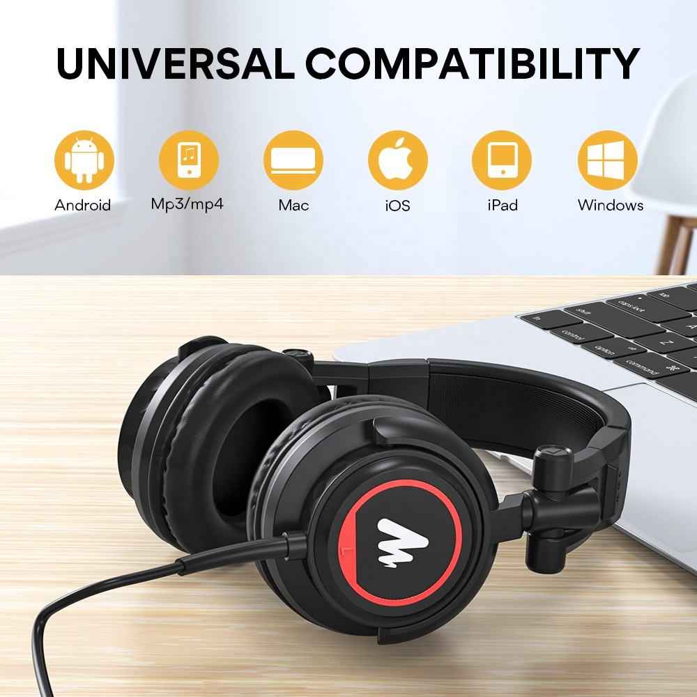 MAONO Studio Headphones for Professional Podcasting & Gaming