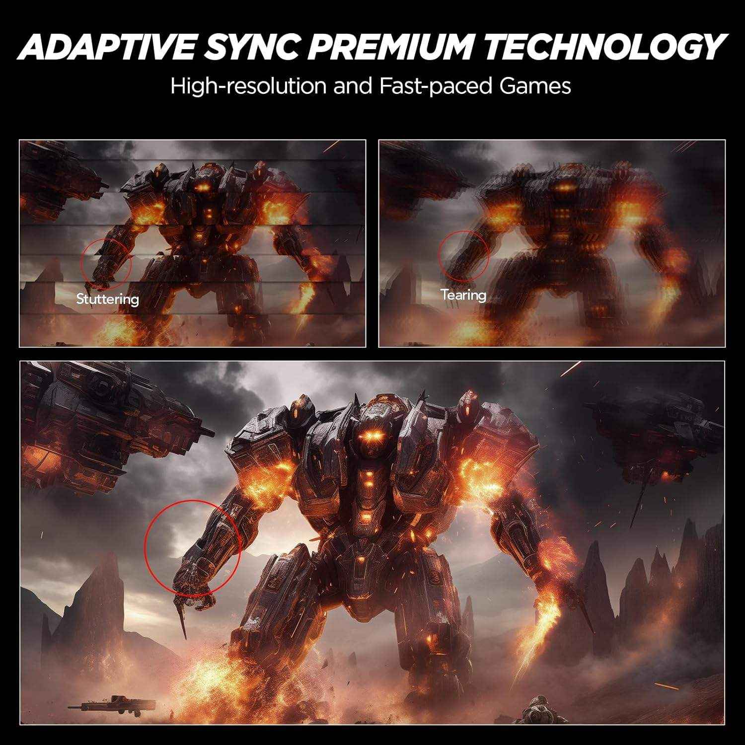 KOORUI 24.5 Inch Gaming Monitor – 200Hz HDR400 with 1ms Response Time Flat LED