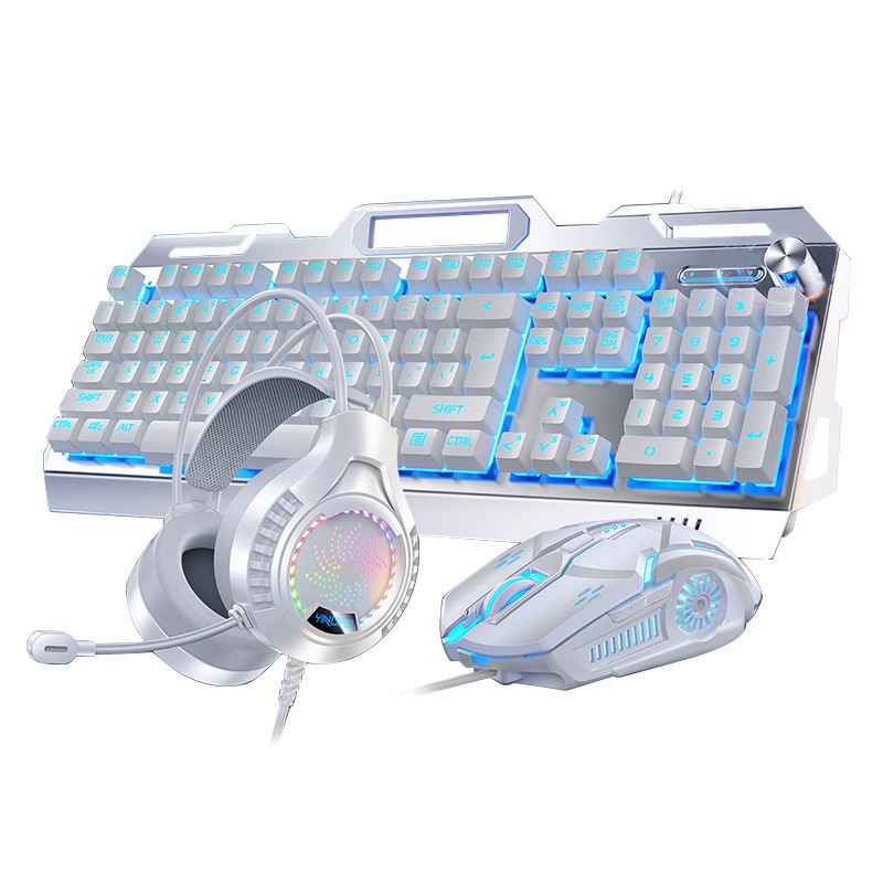 RGB Mechanical Gaming Combo - Keyboard, Mouse, Headset for Ultimate Gaming Performance