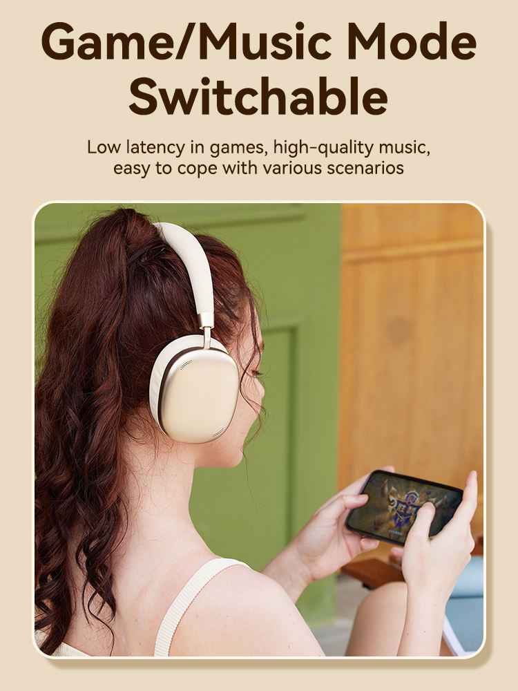 Sibyl Wireless Gaming Headset - Max Over-Ear Design with Noise Cancelling and Pro Gamer Sound