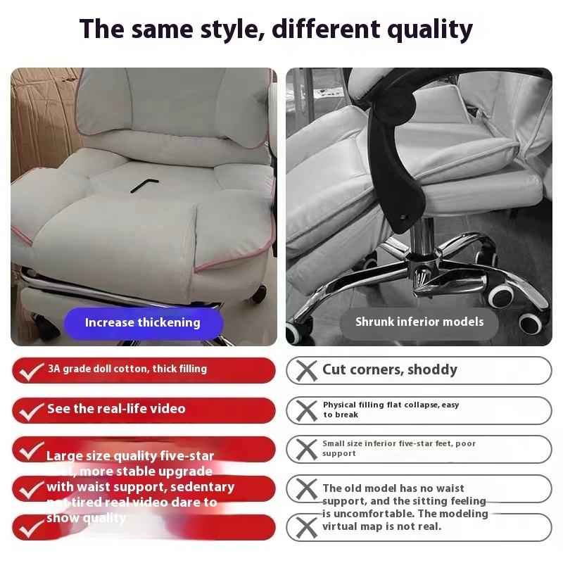 Premium Ergonomic Gaming Chair with Footrest for Ultimate Comfort