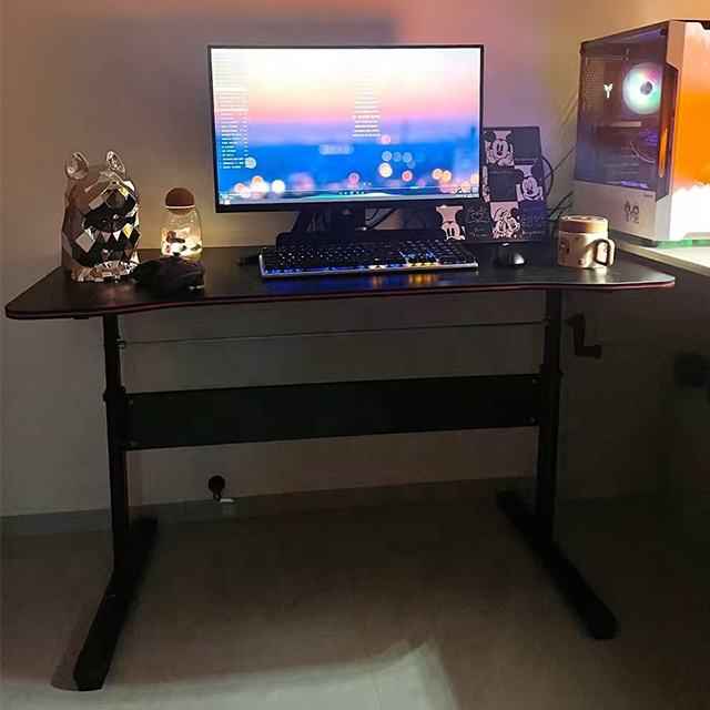 RGB Gaming Desk – Ergonomic Height Adjustable Gaming Table
