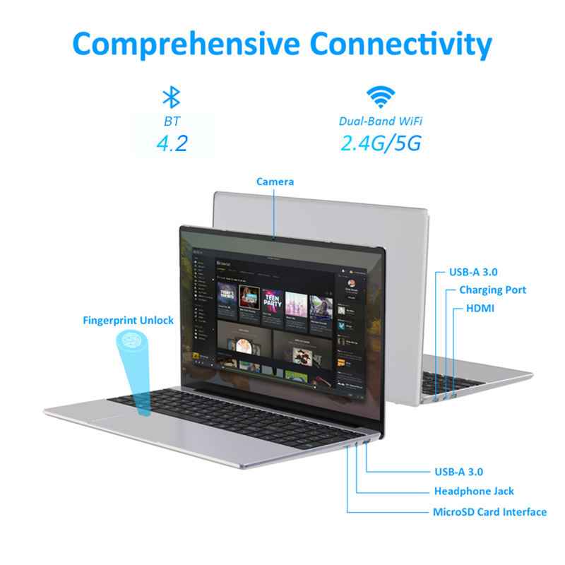 15.6-Inch Core Laptop - Fast, Sleek & Affordable Performance