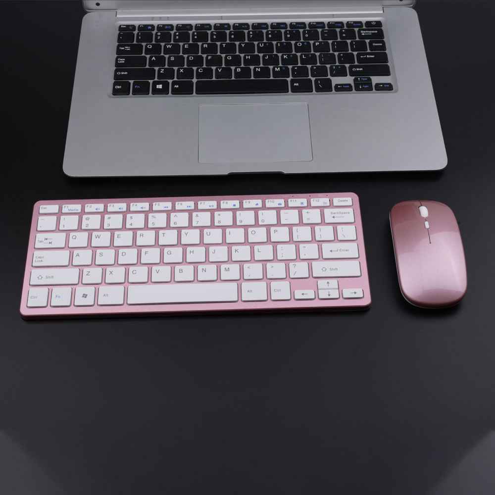 Mini Wireless Gaming Keyboard and Mouse Combo - Portable for Gaming on the Go