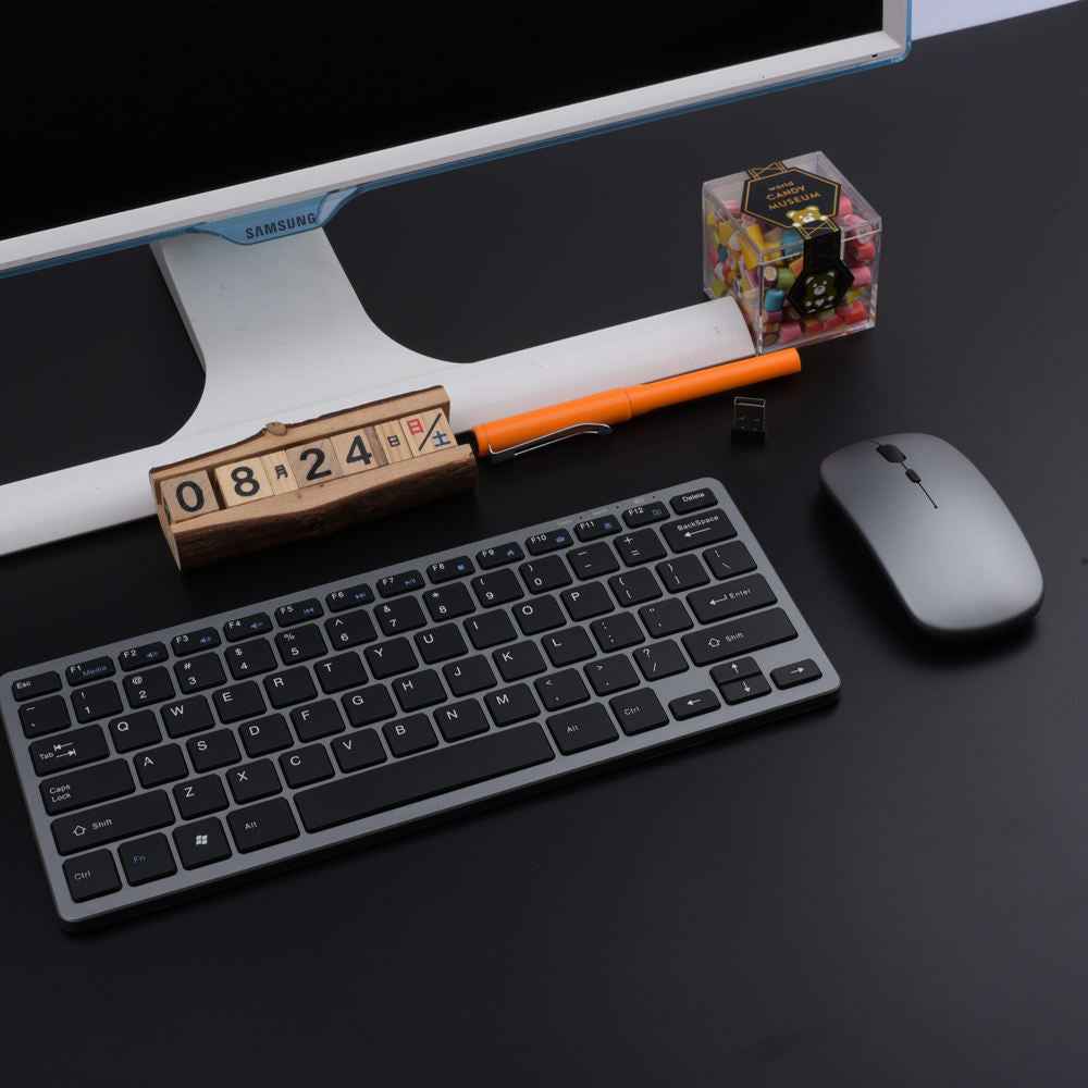 Mini Wireless Gaming Keyboard and Mouse Combo - Portable for Gaming on the Go