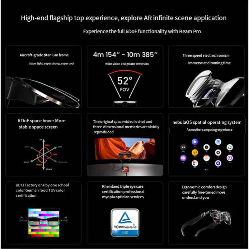 XREAL Air 2 Ultra AR Glasses: Professional 6DoF Augmented Reality Experience