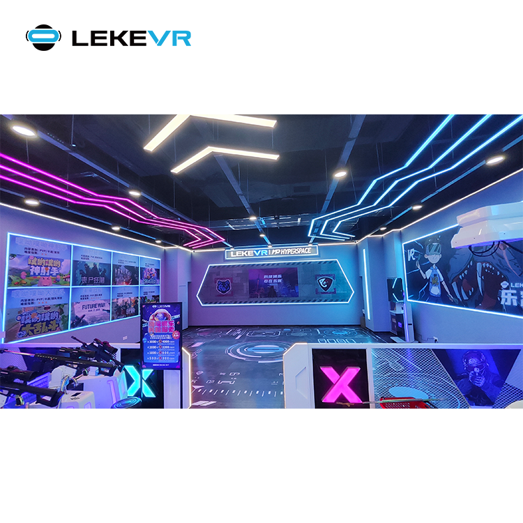 9D Free Roam VR Arena - Ultimate Multiplayer Battleground Experience