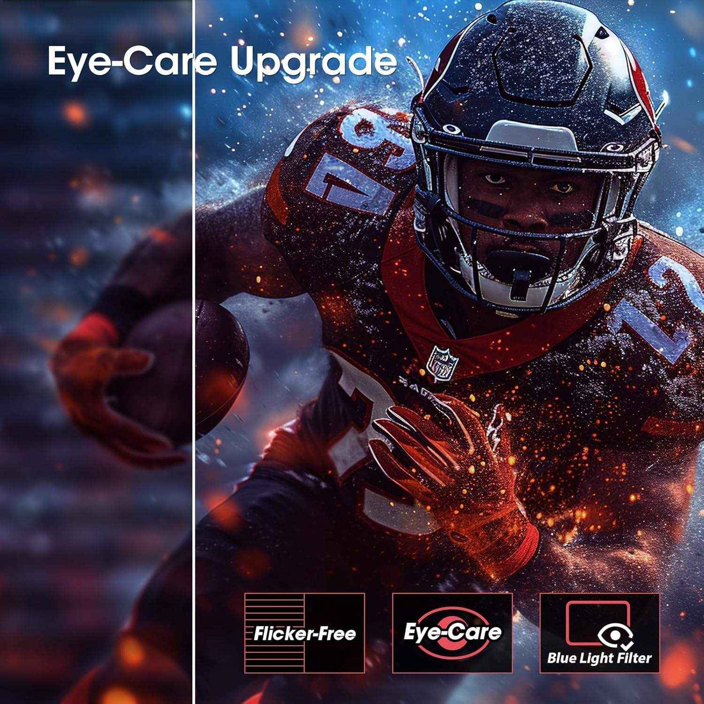 KOORUI 24.5 Inch Gaming Monitor – 200Hz HDR400 with 1ms Response Time Flat LED